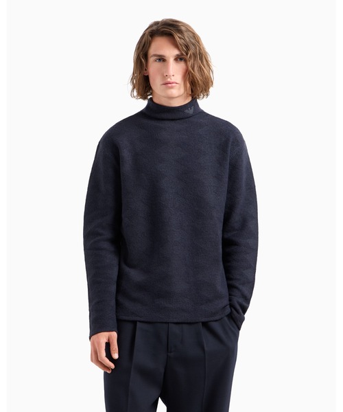 EMPORIO ARMANI セーター ニット 「エンポリオ アルマーニ」アイコン 