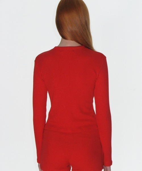 CRANK（JACKALL） カーディガン KNIT STUD BUTTON CARDIGAN レディース