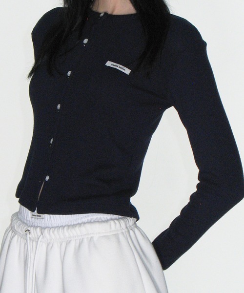 CRANK（JACKALL） カーディガン KNIT STUD BUTTON CARDIGAN レディース