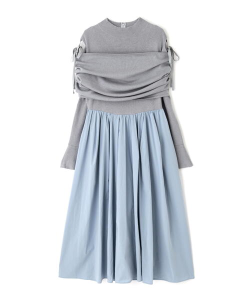 JILL STUART ワンピース スヌード付きドッキングワンピース