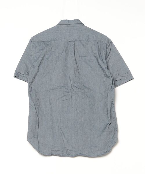 [URBAN RESEARCH ROSSO WOMEN] рубашка с коротким рукавом S голубой женский 