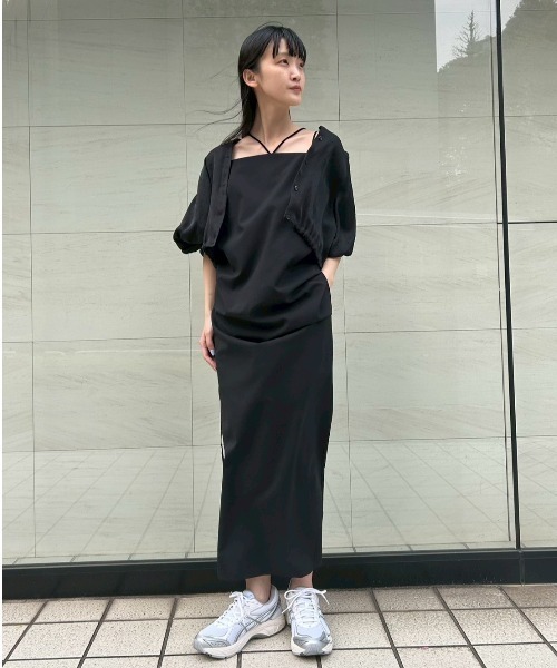 サイドタックキャミワンピース emmi ワンピース サイドタックキャミワンピース : ZOZOTOWN