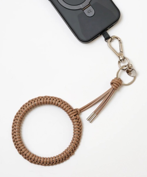 ITTI キーホルダー ITTI/イッチ/CRISTY KNOT WRIST CIRCLE CHARM