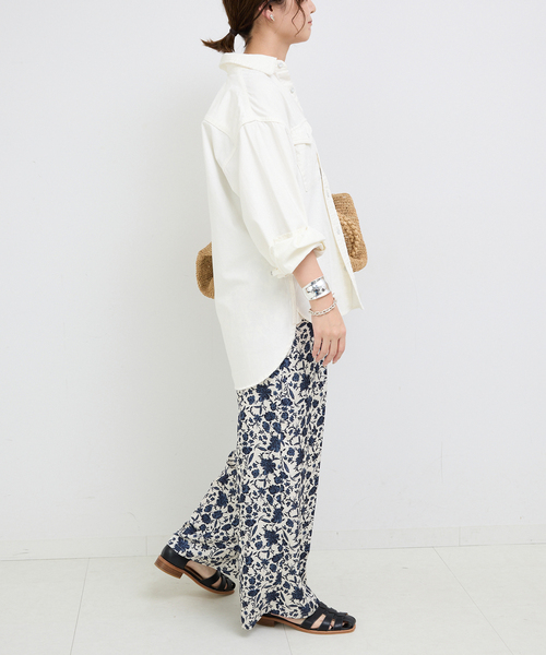 SLOBE IENA ブラウス シャツ LE DENIM ウエスタンシャツ
