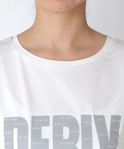 Jines（ジネス） tシャツ DERIVロゴロンT レディース : ZOZOTOWN