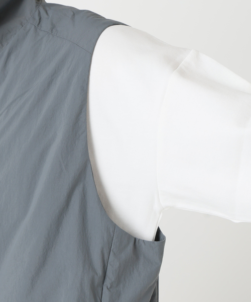 PEAK【M】スノーピーク別注Nylon Tussah VESTブラック SNOWPEAK / スノーピーク 別注 Nylon Tussah VEST（ベスト