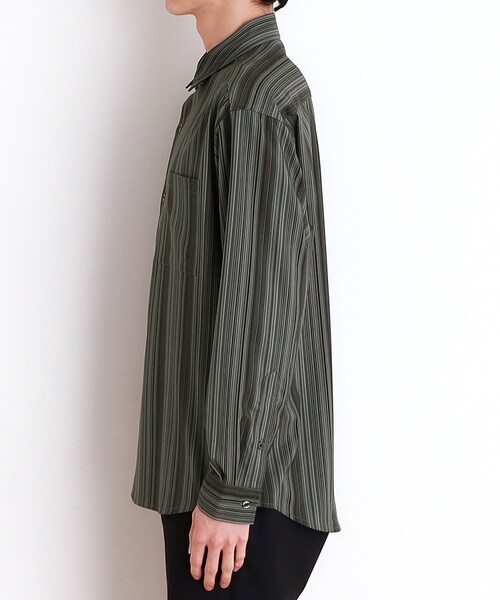 Kuose ストライプ長袖シャツ Shirts – KUOSE.com