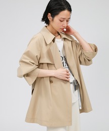 BABYLONE トレンチコート コート タイプライターショートコート