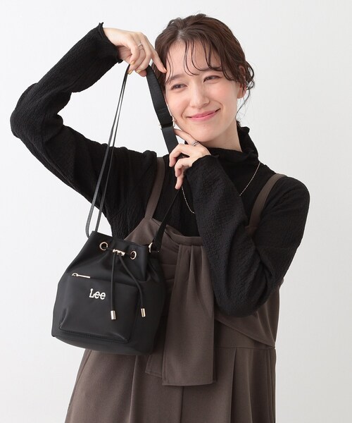 Lee ショルダーバッグ バッグ 「Lee別注」巾着ショルダーバッグ