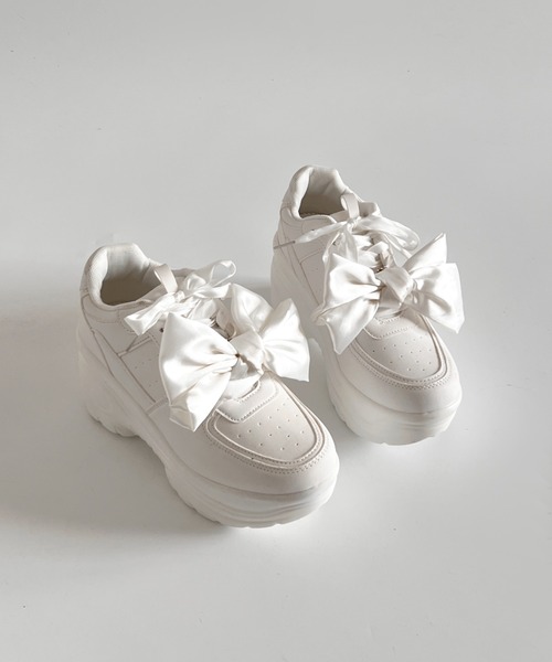 Shoes in Closet スニーカー 軽量厚底 2WAY ボリューム ビッグ