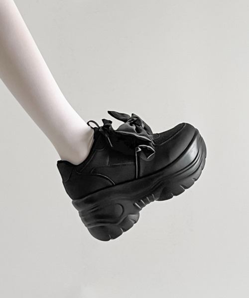 Shoes in Closet スニーカー 軽量厚底 2WAY ボリューム ビッグ