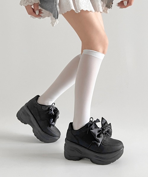 Shoes in Closet スニーカー 軽量厚底 2WAY ボリューム ビッグ
