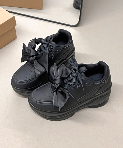 Shoes in Closet（シュークロ） スニーカー 軽量厚底 2WAY ボリューム