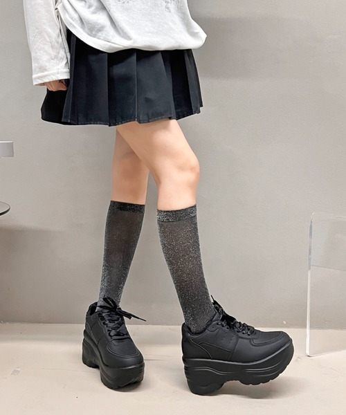 Shoes in Closet（シュークロ） スニーカー 軽量厚底 2WAY ボリューム