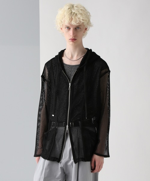 HARE OVERメッシュZIPパーカー OVERメッシュZIPパーカー(HARE)（パーカー）｜HARE（ハレ）の