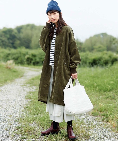 Sunny clouds（サニークラウズ） コート X-LARGE アーミー レディース