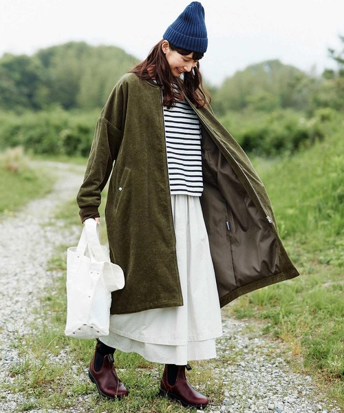 Sunny clouds（サニークラウズ） コート X-LARGE アーミー レディース