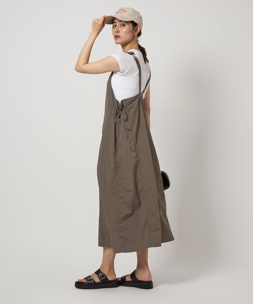 【別注】＜WILD THINGS＞サイド ドローストリング ジャンパースカート セール】【別注】＜WILD THINGS＞サイド ドローストリング