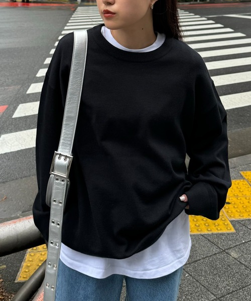 「CIAOPANIC TYPY」 長袖ニット LARGE ブラック メンズ