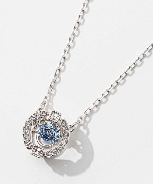 新品 SWAROVSKI Una ペンダント スワロフスキー ネックレス Una ネックレス, クローバー, ピンク, ローズゴールドトーン