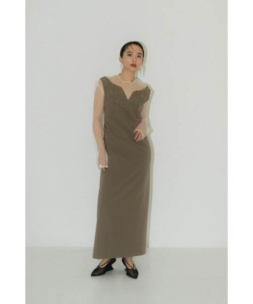 Knuth Marf ワンピース off shoulder design one piece