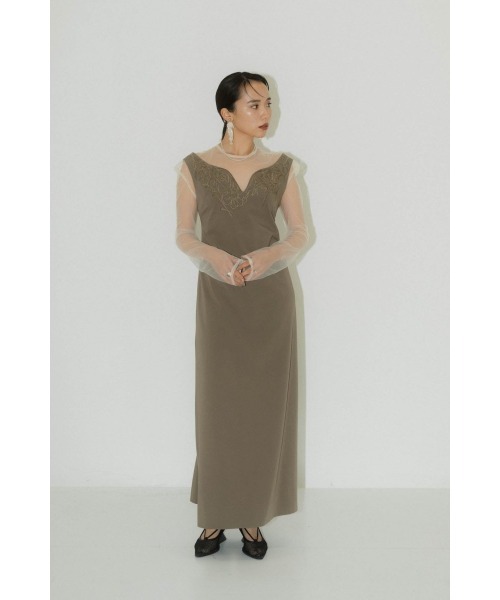 Knuth Marf ワンピース off shoulder design one piece