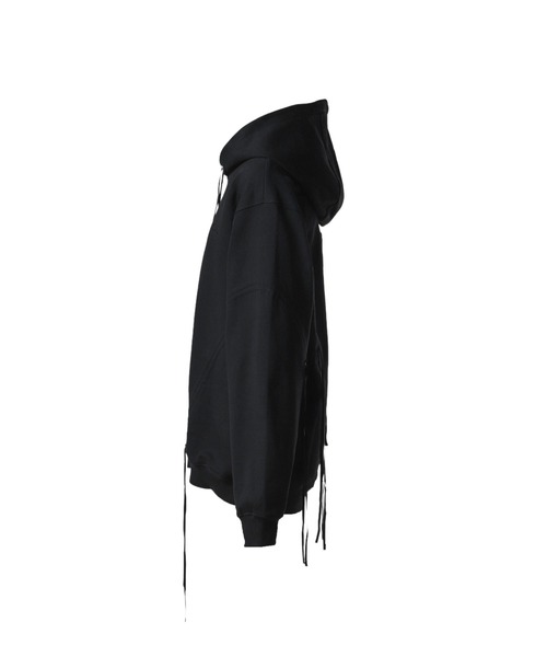 パーカー SHIRRING HOODIE SWEAT SHIRT レディース NACHE パーカー SHIRRING HOODIE SWEAT SHIRT レディース