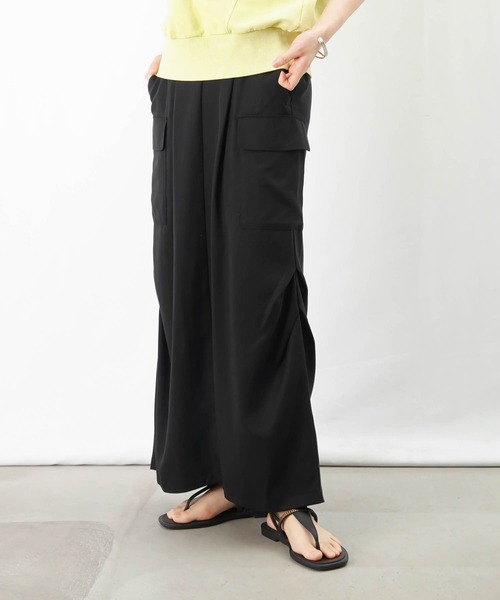 LADY LUCK LUCA スカート LC/LLL サイドタックワークタイトスカート  