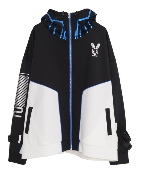 ililil サイバーパーカー　イルイルイル　ジップパーカー ililil サイバーパーカー イルイルイル ジップパーカー