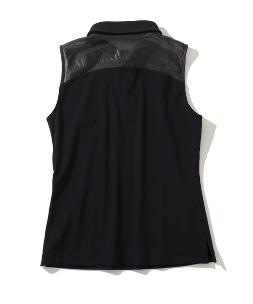 MARK&LONA ブラック ポロシャツ 38 MARK&LONA - 【2025AW】【レディース】 STAPLE CRESTED POLO