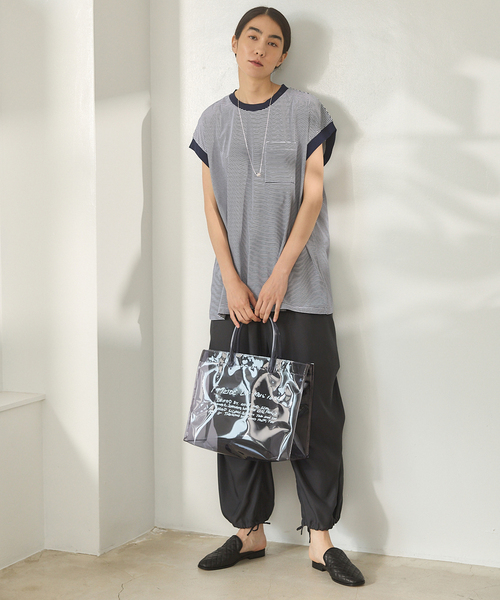 IENA tシャツ BLACK ポケットTシャツ レディース : ZOZOTOWN