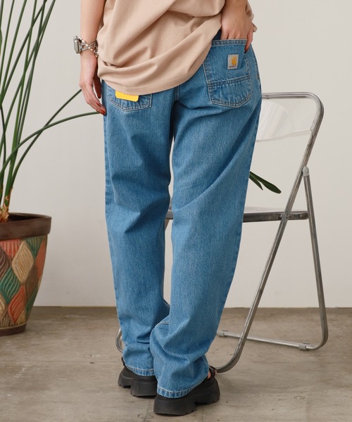 carharttカーハート5ポケットデニムw36×30青革パッチシミ有りゆったり Carhartt ジーンズ Carhartt/カーハート Relaxed Fit 5-Pocket
