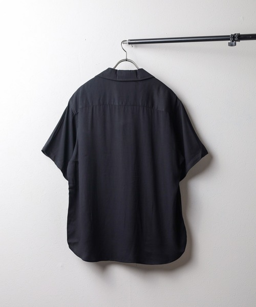 ブラウス シャツ 「72」「UNIVERSAL OVERALL」Opencollar Work Shirt レディース メンズ UNIVERSAL OVERALL シャツ 「UNIVERSAL OVERALL」Opencollar