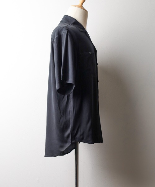 ブラウス シャツ 「72」「UNIVERSAL OVERALL」Opencollar Work Shirt レディース メンズ UNIVERSAL OVERALL シャツ 「UNIVERSAL OVERALL」Opencollar