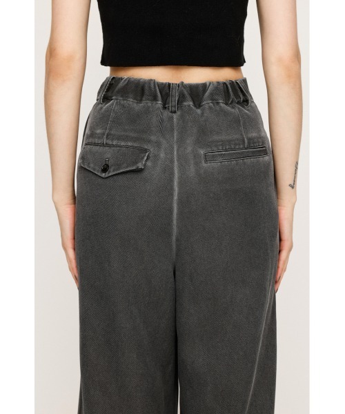 SLY（スライ） スラックス パンツ ASYMMETRY WAIST STRAIGHT PT