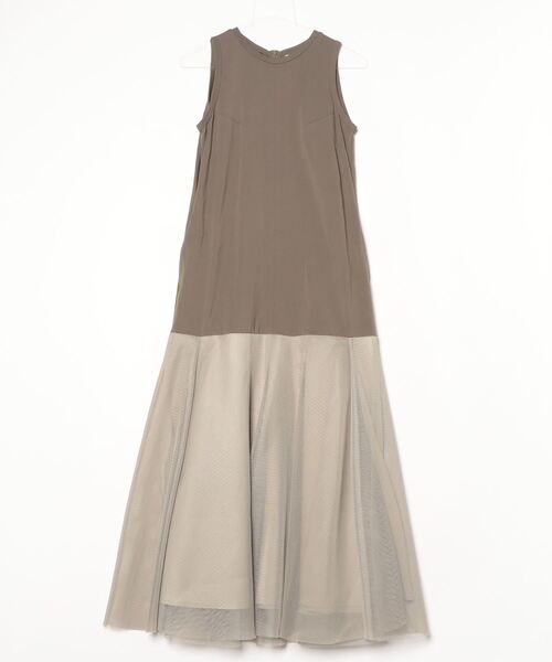 UN3D.（アンスリード） コンビワンピース 36 グリーン レディース