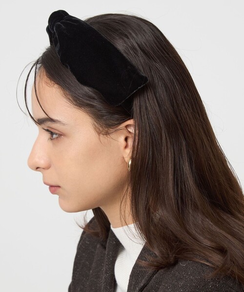 ブラックリボンカチューシャ green label relaxing（グリーンレーベルリラクシング） カチューシャ