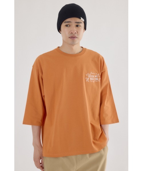 RODEO CROWNS STAR7分Tシャツ(F)キッズ(S) RODEO CROWNS WIDE BOWL | スタッズCROWNロゴTシャツ (Tシャツ