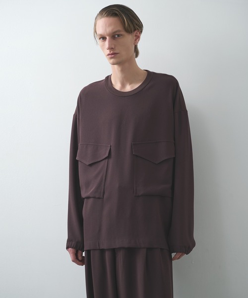 UJOH（ウジョー） tシャツ 「UJOH HOMME/ウジョー」Pocket Long Sleeve