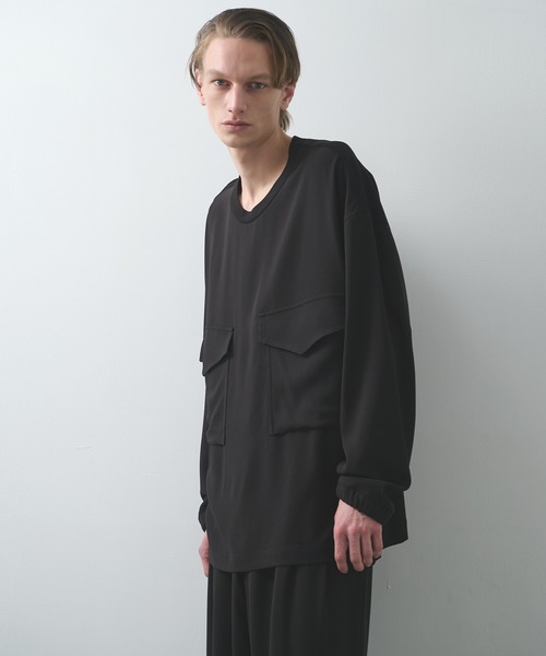 UJOH（ウジョー） tシャツ 「UJOH HOMME/ウジョー」Pocket Long Sleeve