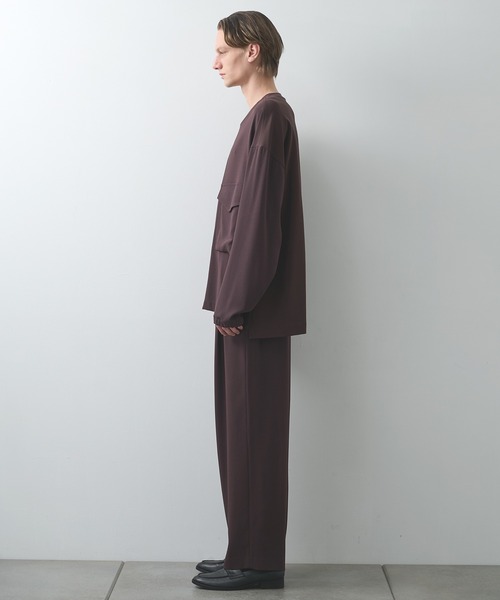 UJOH（ウジョー） tシャツ 「UJOH HOMME/ウジョー」Pocket Long Sleeve