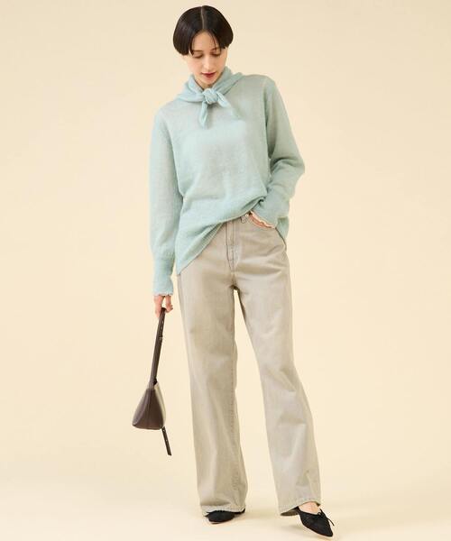 martinique（マルティニーク） ニット セーター ライトモヘヤプル