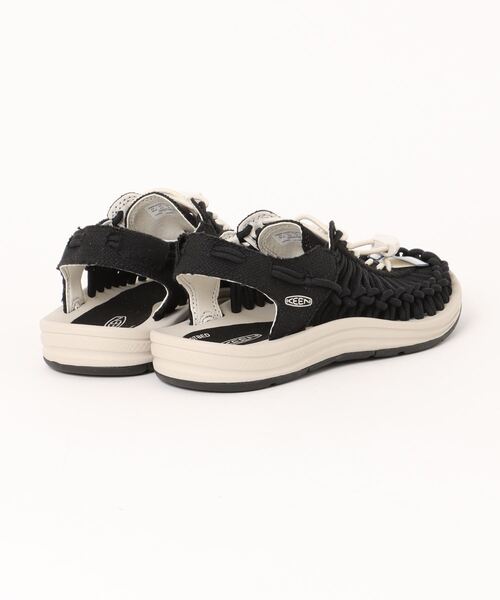 「KEEN」 フラットサンダル 23.5cm ブラック レディースの画像