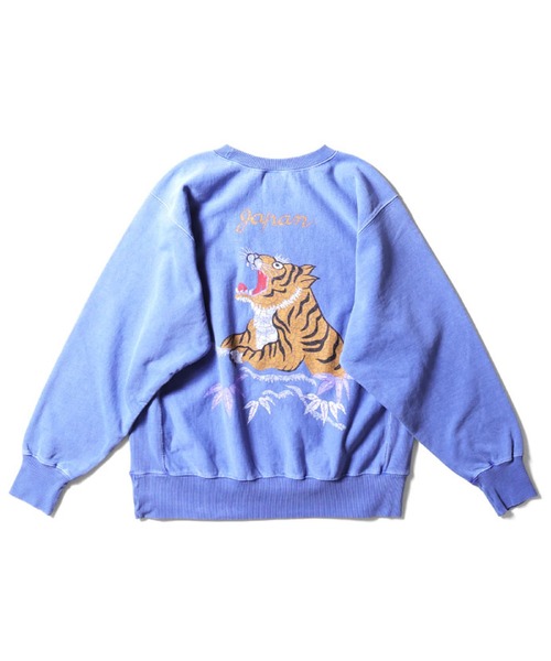 HOUSTON（ヒューストン） トレーナー スウェット ピグメントリバース