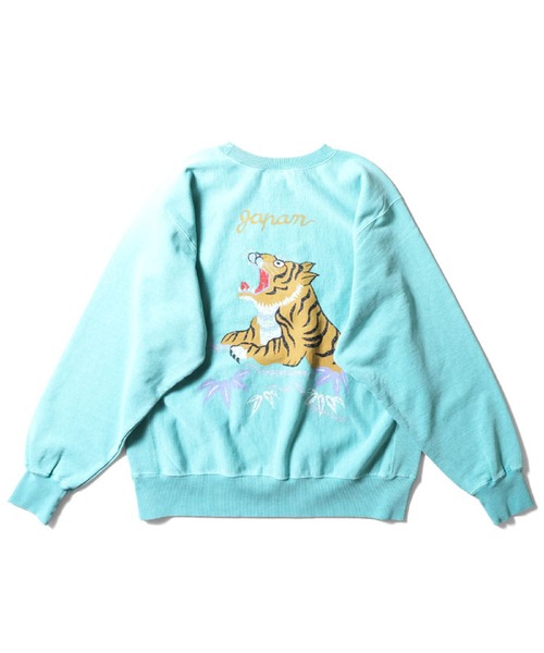 HOUSTON（ヒューストン） トレーナー スウェット ピグメントリバース