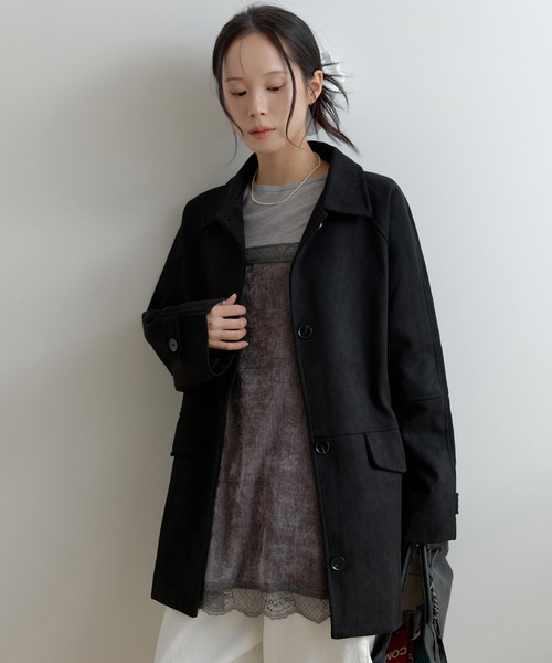 UNE MANSION（ユヌマンション） コート アウター シングルボタン