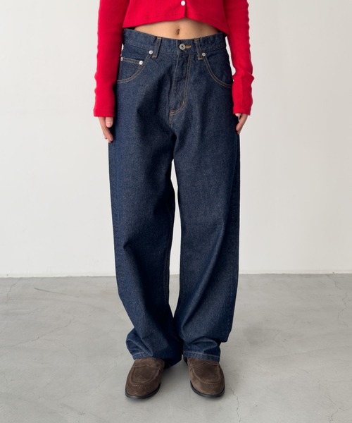 choice_cnl テーパードデニムパンツ CANAL JEAN（キャナルジーン） ジーンズ デニム デニムパンツ