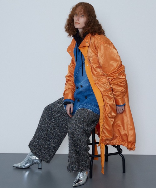 MAISON SPECIAL（メゾンスペシャル） コート FREE オレンジ レディース