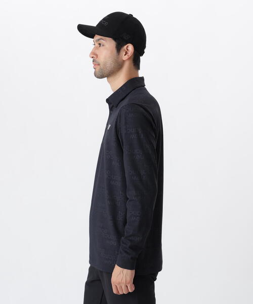 new balance golf メンズシャツ サイズ7 黒 New Balance Golf（ニューバランスゴルフ） シャツ 「new balance golf