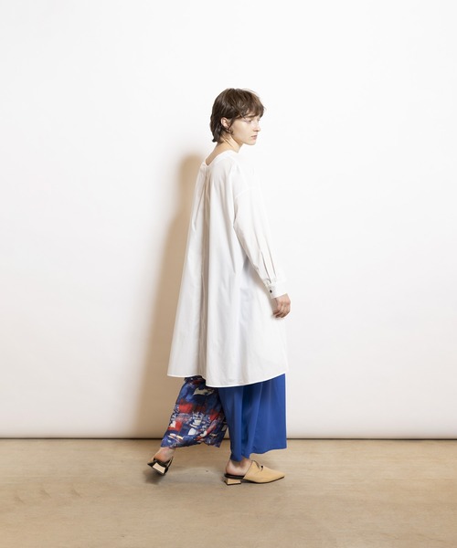 「OSMOSIS」 7分袖ブラウス ONE SIZE ブラック レディース_画像9
